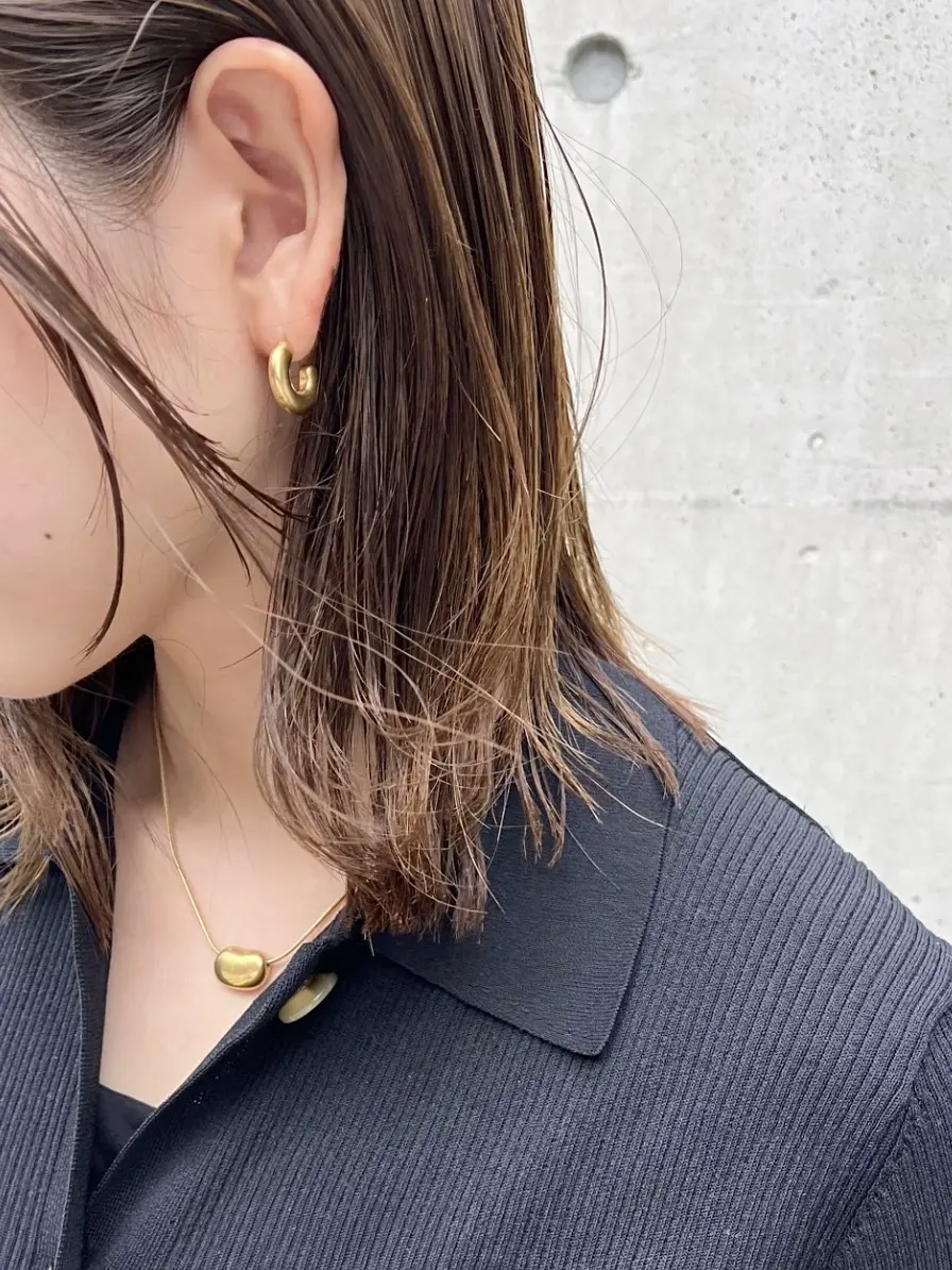 ベーグルピアス GD