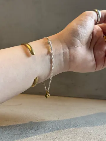 オンライン先行販売】フィガロチェーンブレスレット