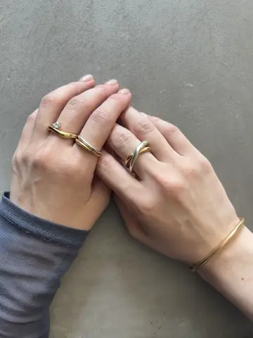 TEN ダブルスクエアリングMIX ダブルスクエアリング MIX