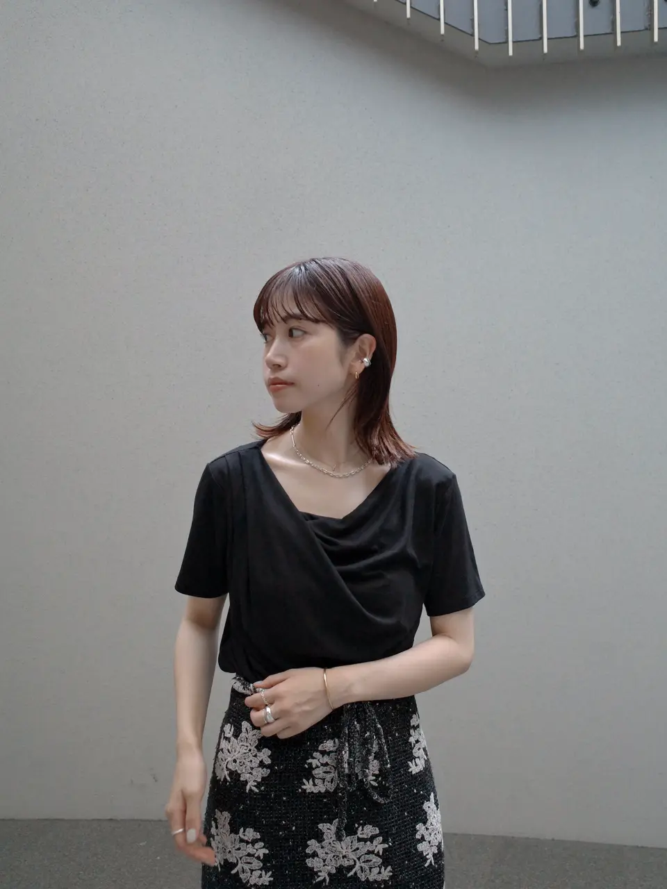 needis マリーナチェーンネックレス Anchor Chain Necklace Silver | NEEDIS