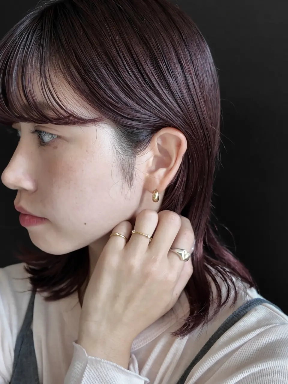 ヒラールピアス GD