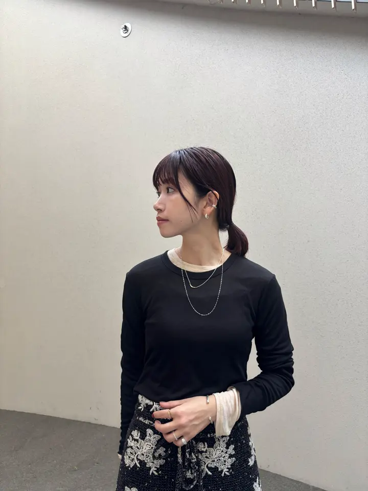 マリーナチェーンネックレス SV -M-