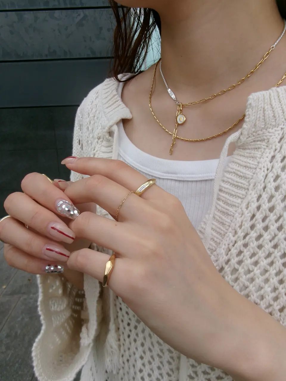 TEN. ニッチリング GD 11号 チゼルリング GD (1~7号)