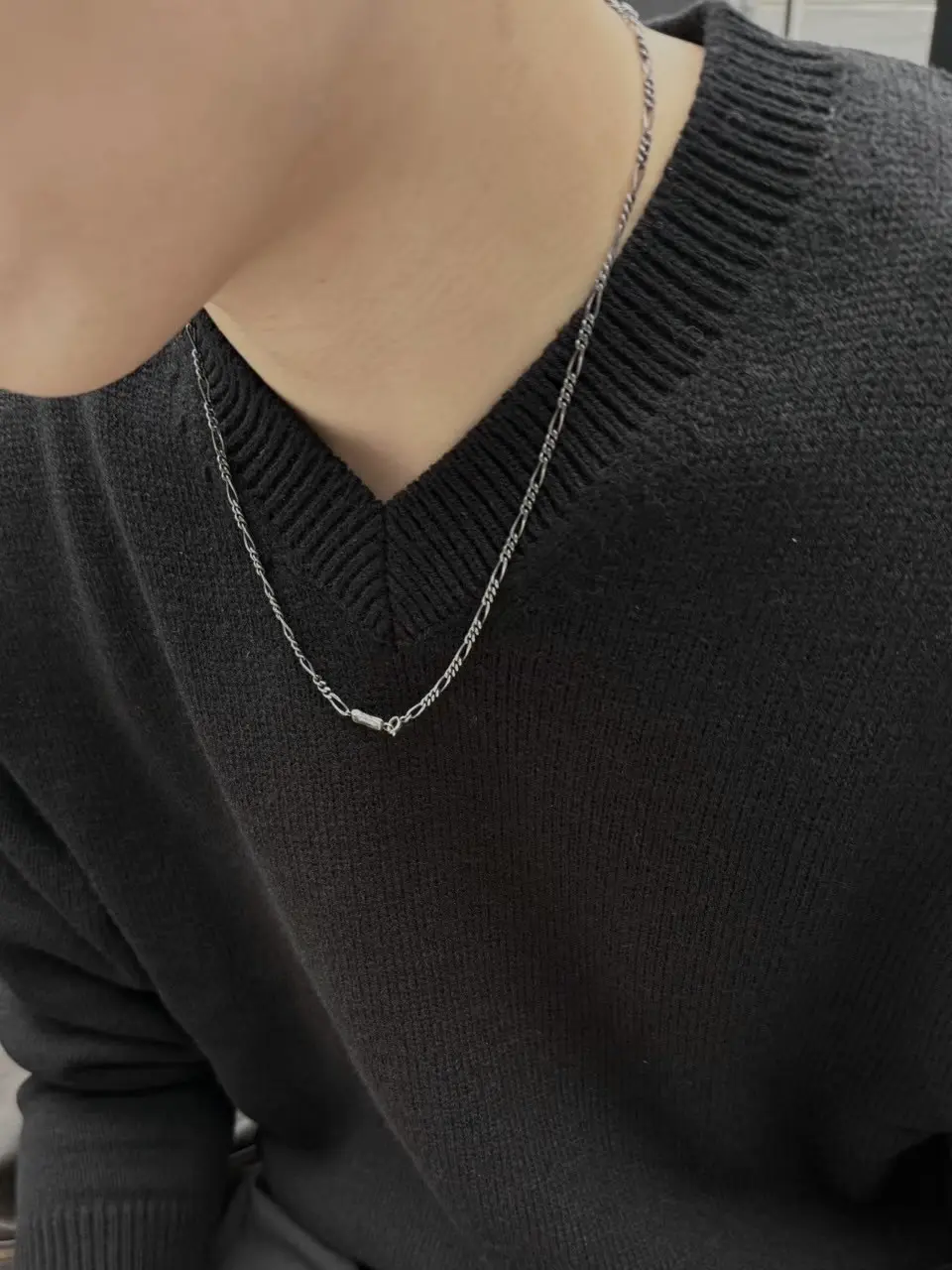 クローシェネックレス SV