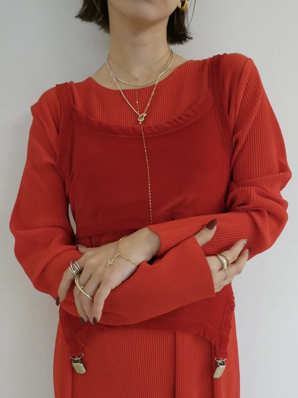 TEN. カンダマントネックレス MIX 925 C622 カンダマントネックレス MIX