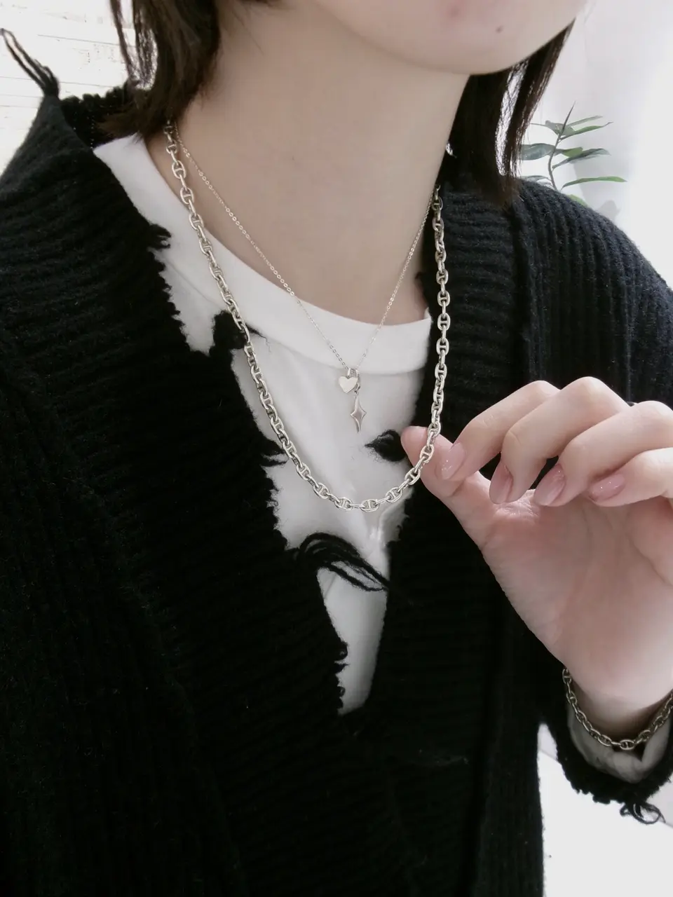 10Kマリーナチェーンネックレス　55cm 10Kマリーナチェーンネックレス 55cm マリーナリンクチェーン