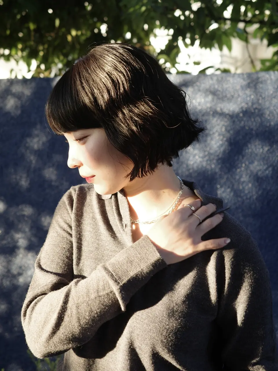 マリーナチェーンネックレス SV -S-