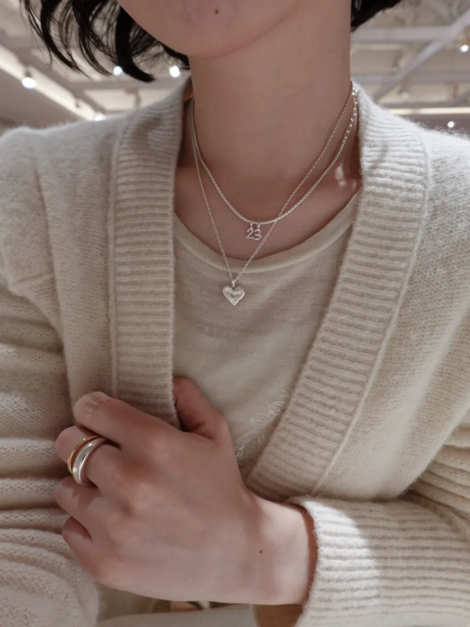 TEN. ダブルサークルリング GD ダブルサークルリング GD