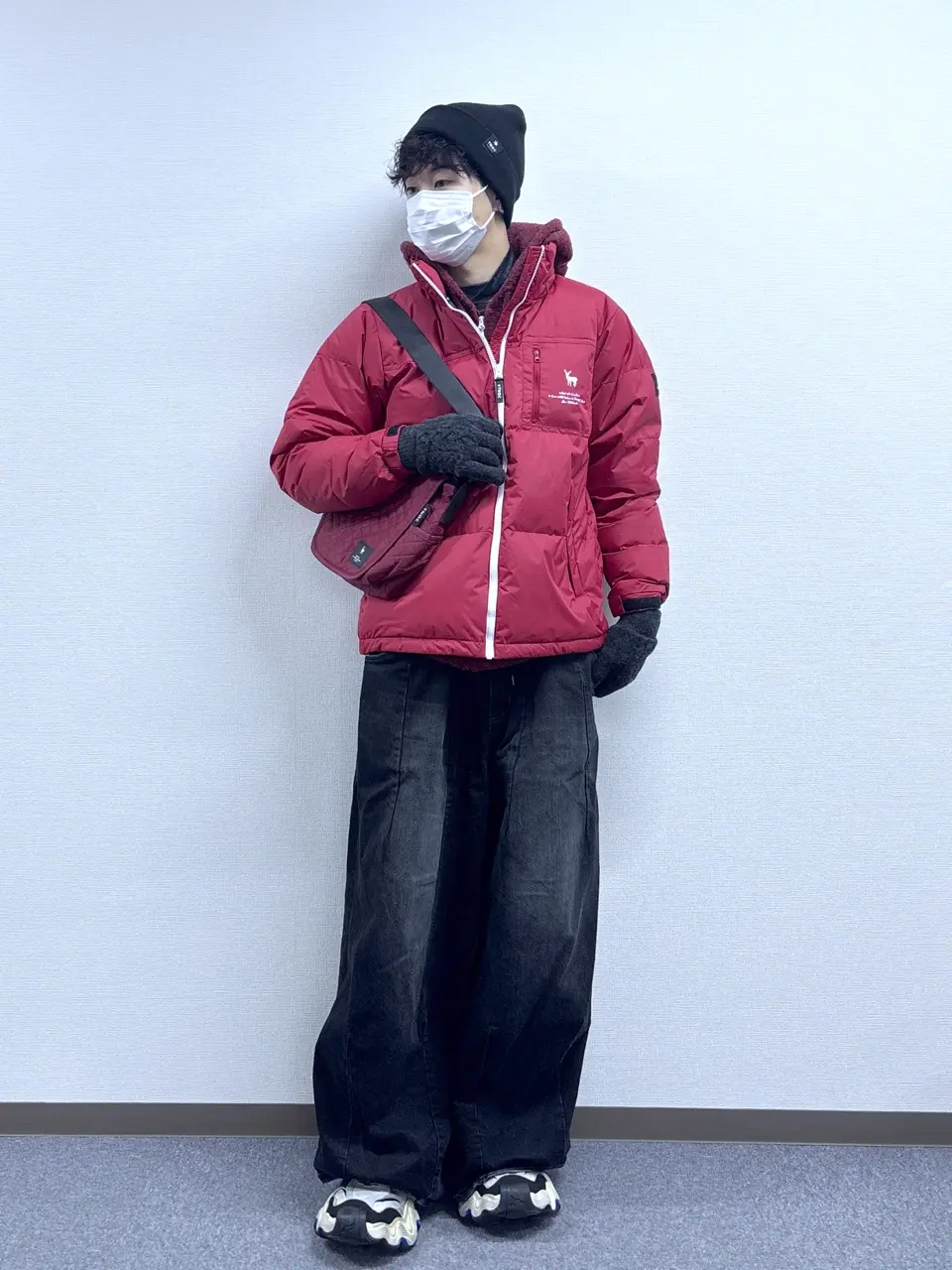   ブロンデ ダウンパーカー　Sサイズ 赤 12/4/2025のTAICHIの投稿