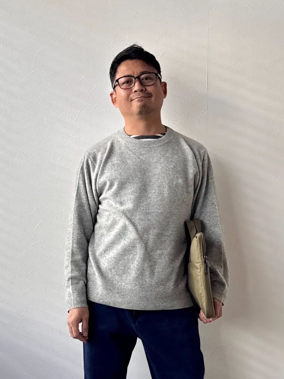 トップス TNOC THE SWEATER DAY-TEX Ezosika Navy L 2/15/2026のITOPIROの投稿