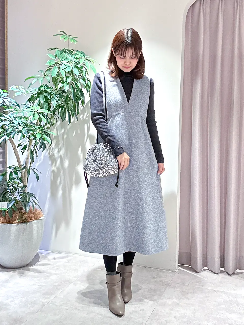 SALE】ネップツイードAラインジャンスカ - 12Twelve Agenda