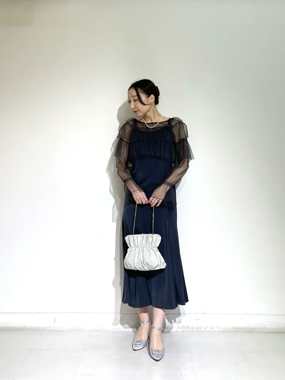 プチハイネック袖先プリーツボレロ - 12Twelve Agenda(トゥエルブ
