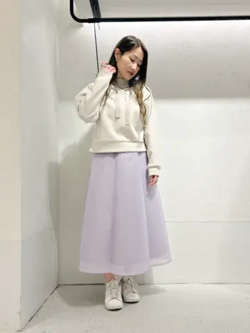 SALE】スポンディッシュフレアスカート - 12Twelve Agenda(トゥエルブ