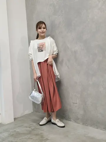 SALE】割繊デシンフレアパンツ - 12Twelve Agenda(トゥエルブ