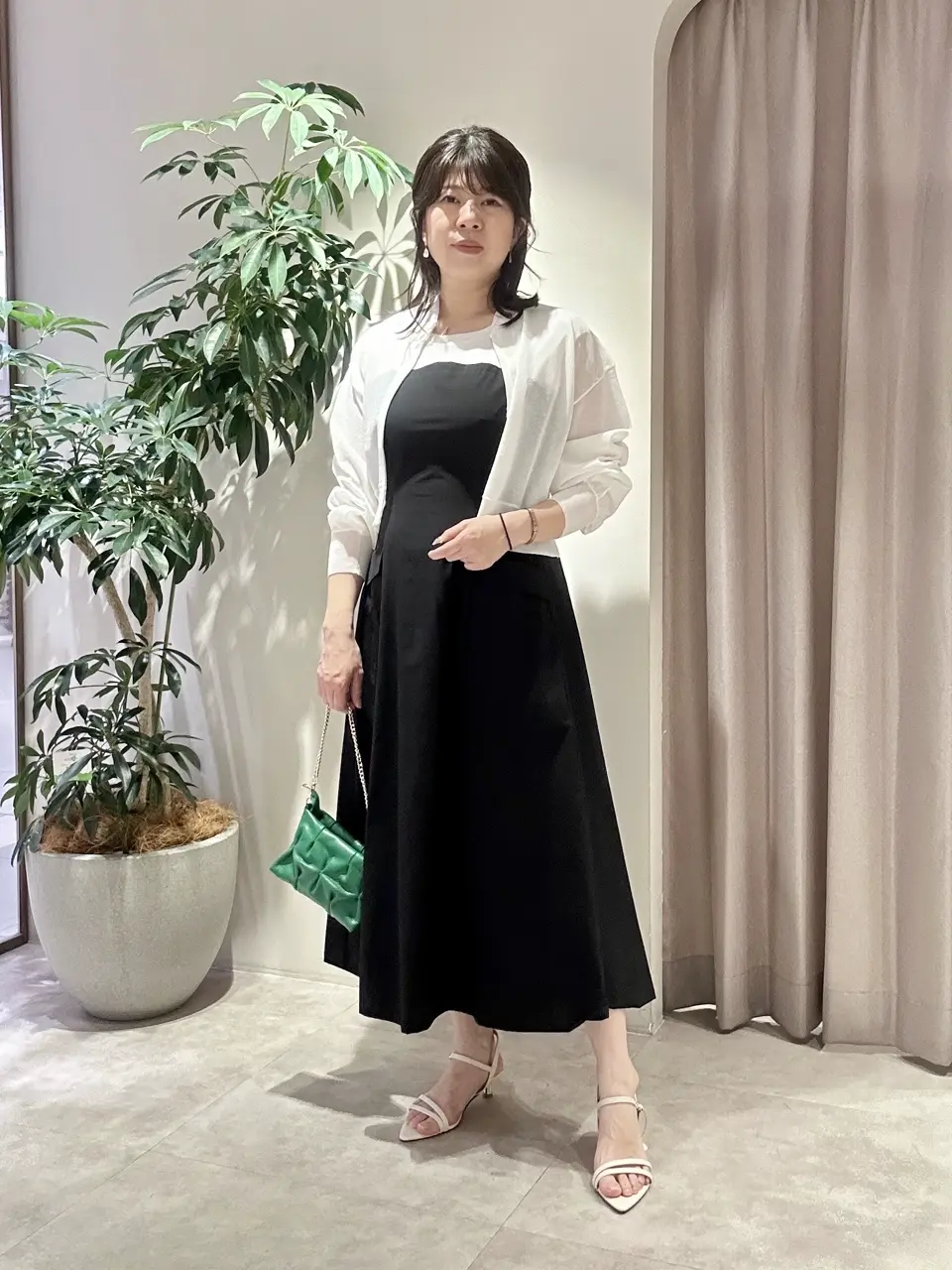 SALE】シアーラメニットブルゾンカーディガン - 12Twelve Agenda