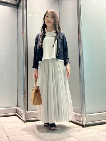 SALE】ラメチュールボリュームギャザースカート - 12Twelve Agenda