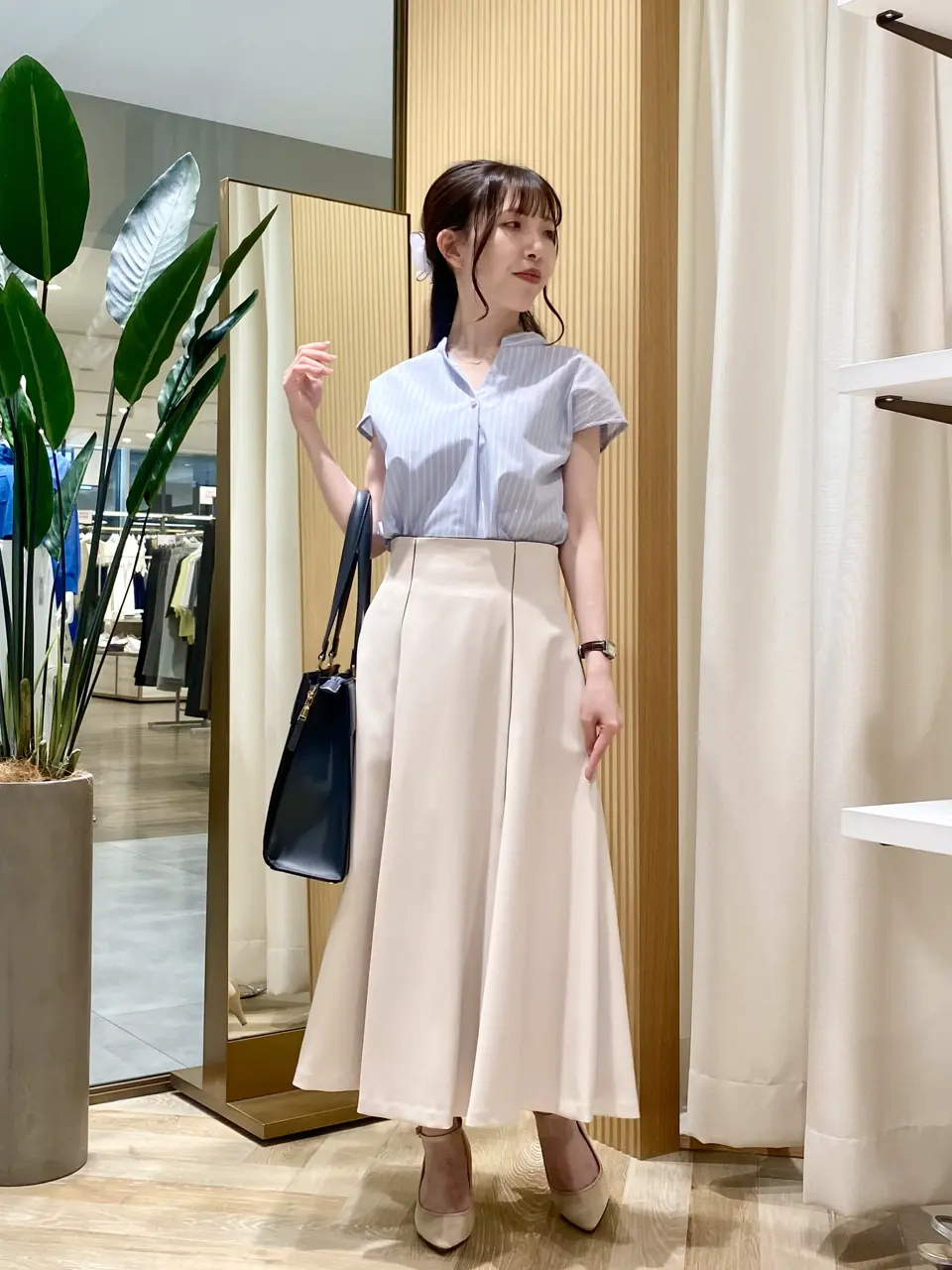 パイピングAラインスカート - 12Twelve Agenda(トゥエルブアジェンダ