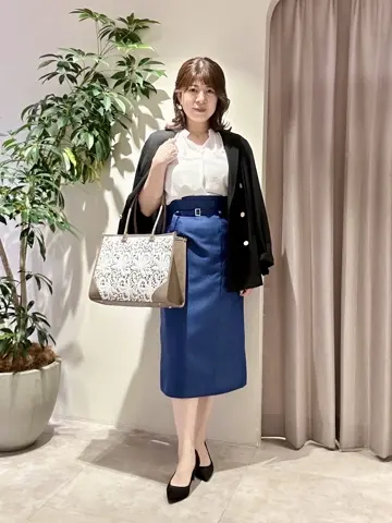 セール　美品　23/SS イウエンマトフ レースコンビキーネックブラウス　切替 セール 美品 23/SS イウエンマトフ レースコンビキーネック