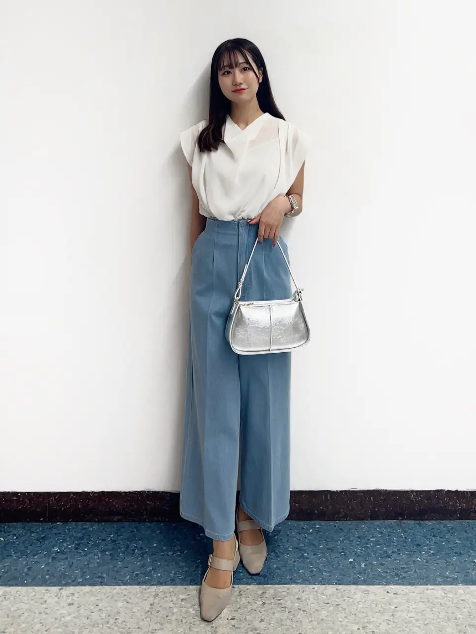 SALE】ドレープネックインナー付プルオーバー - 12Twelve Agenda