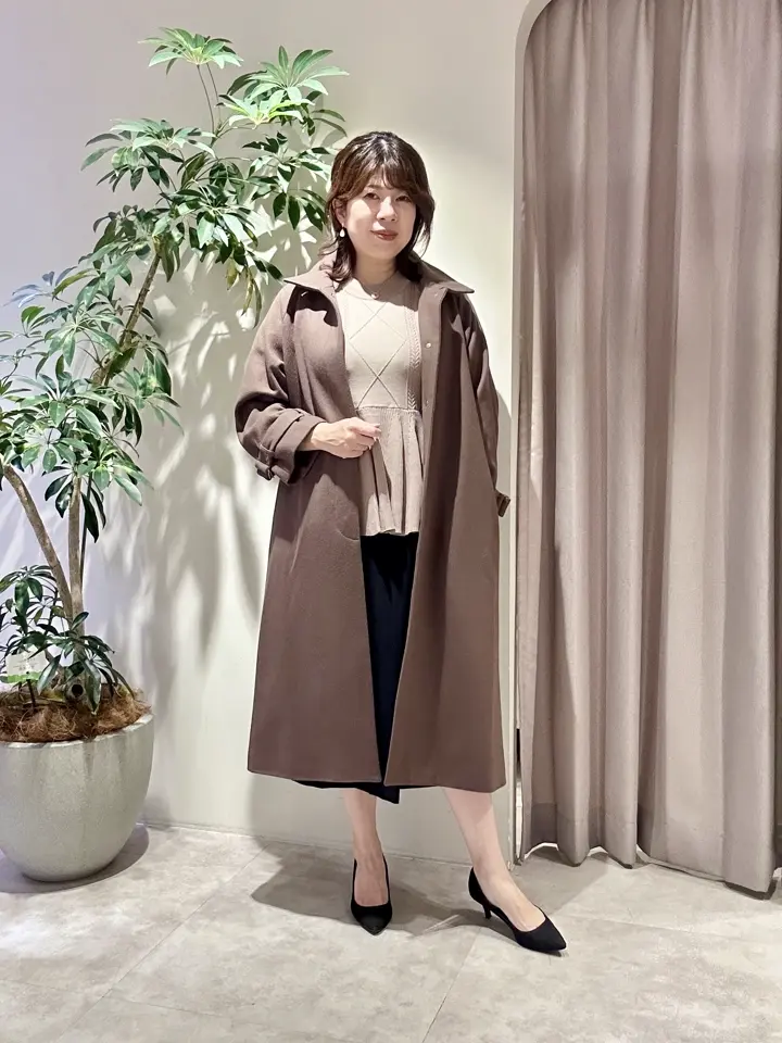 SALE】ケーブル編みペプラム5分袖ニットプルオーバー - 12Twelve