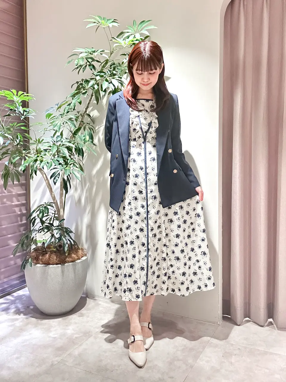 Mimi Special Collaboration】マシーンウォッシャブルダブルテーラード