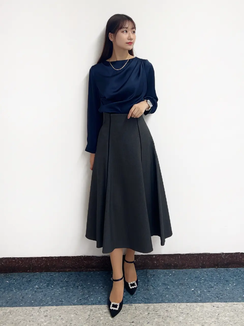 新色追加】パイピングフレアスカート - 12Twelve Agenda(トゥエルブ