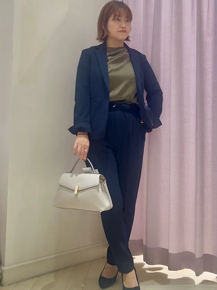 【美品】12TwelveAgenda 上下パンツスーツ 楽天市場】スーツ パンツ 大きいサイズ レディース 洗える