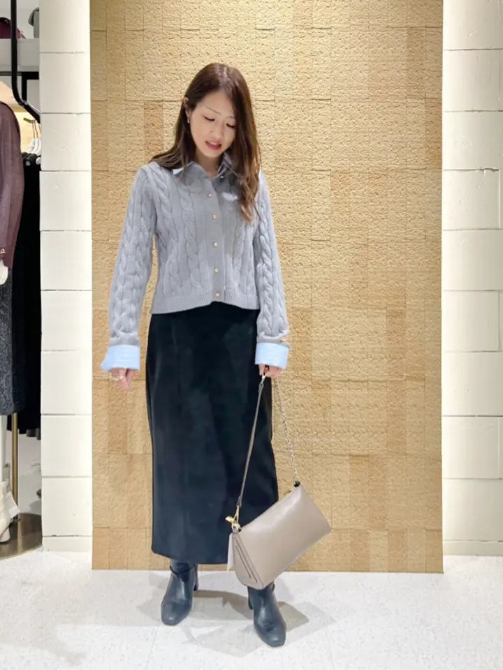 SALE】ニュアンスレザータイトスカート - 12Twelve Agenda(トゥエルブ