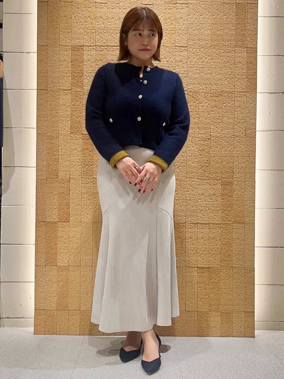 SALE】前後2way袖透かし編み配色ニットプルオーバー - 12Twelve