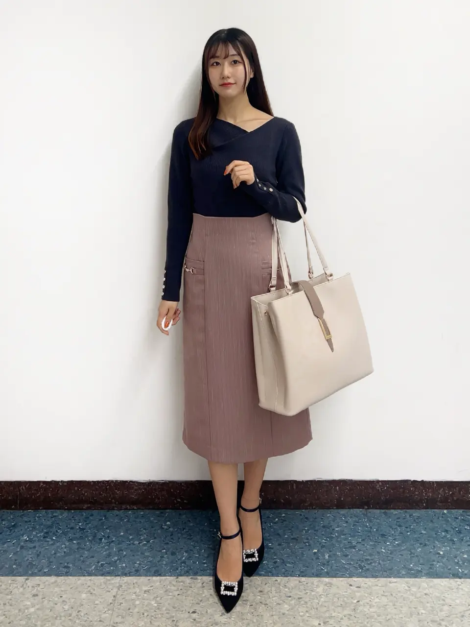 Mimi Special Collaboration】配色A4トートバッグ【2/3(水)12:00販売