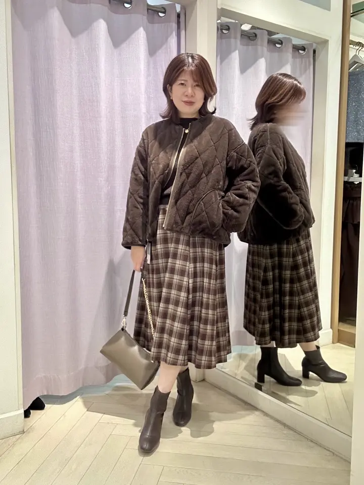 SALE】リバーシブルファーキルティングコート - 12Twelve Agenda