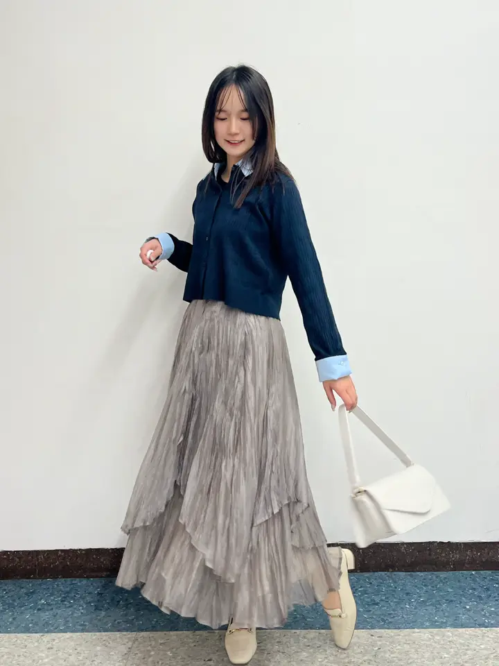 SALE】デザインケーブル衿ドッキングニットプルオーバー - 12Twelve