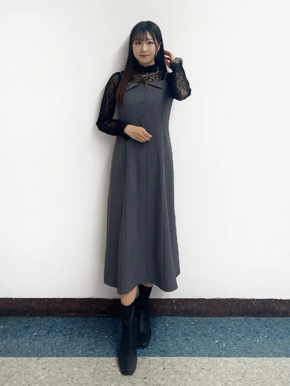 SALE】フラップ衿キャミワンピース - 12Twelve Agenda(トゥエルブ