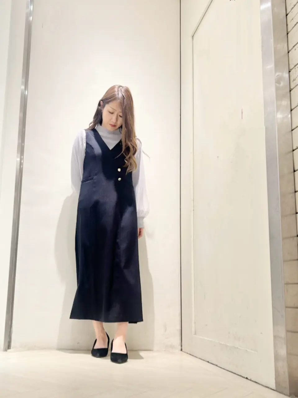 SALE】ラップ風ジャンスカ - 12Twelve Agenda(トゥエルブアジェンダ