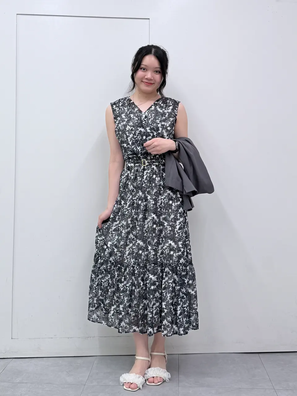 SALE】カシュクール花柄ロングワンピース - 12Twelve Agenda