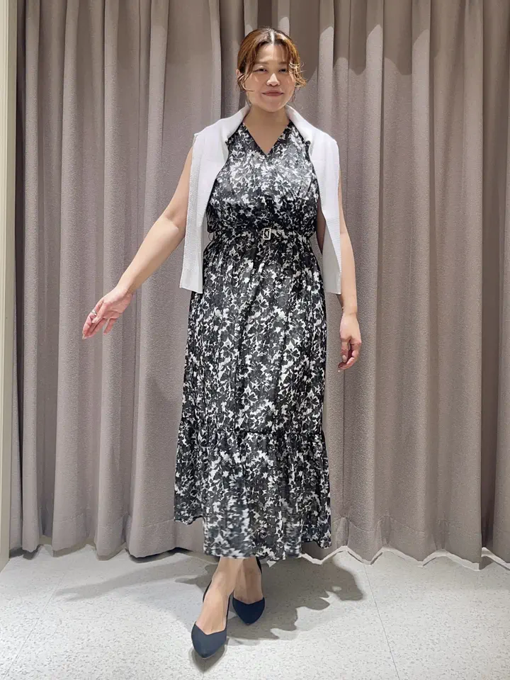 SALE】カシュクール花柄ロングワンピース - 12Twelve Agenda