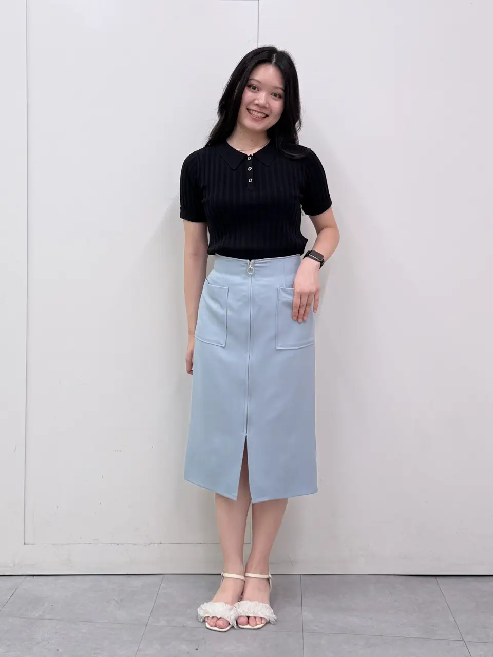 SALE】ランダムリブポロニットプルオーバー - 12Twelve Agenda