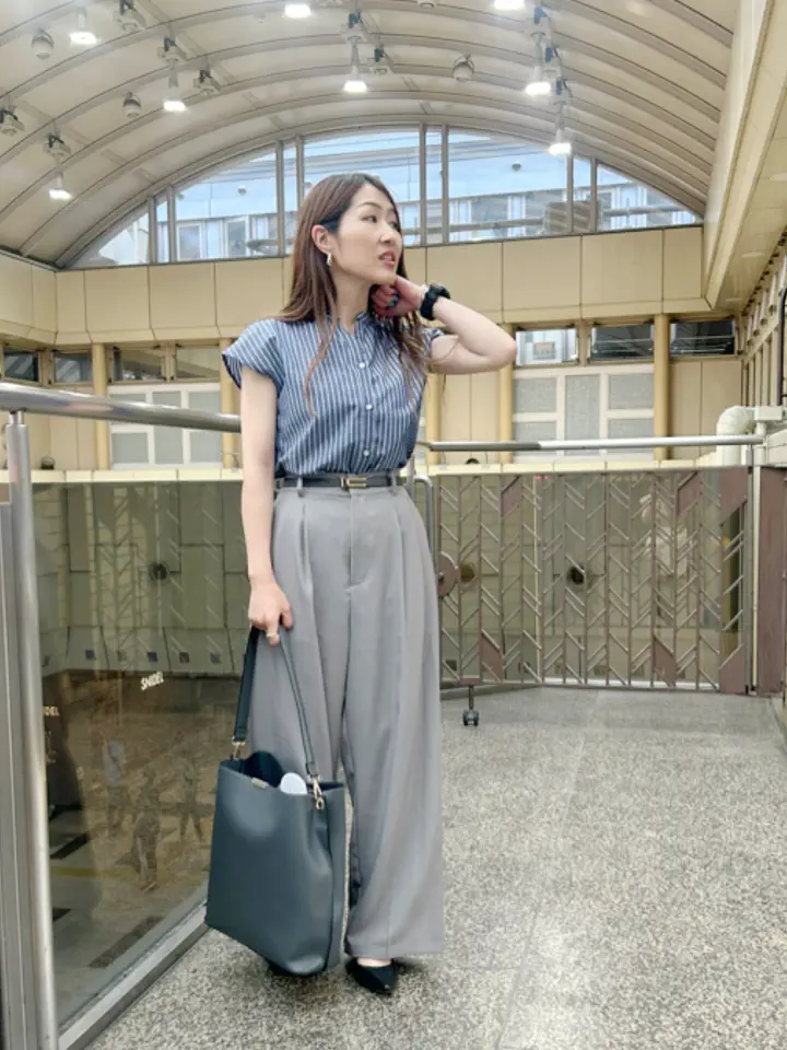SALE】撥水ドライタッチ2タックワイドパンツ - 12Twelve Agenda