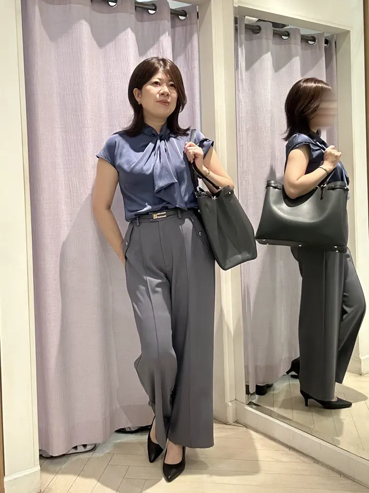 SALE】【撥水】セミワイドストレートパンツ - 12Twelve Agenda