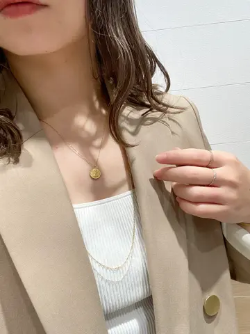 K18GP ネックレス 楽天市場】【最大30%OFFクーポン配布中】 ネックレス ロング