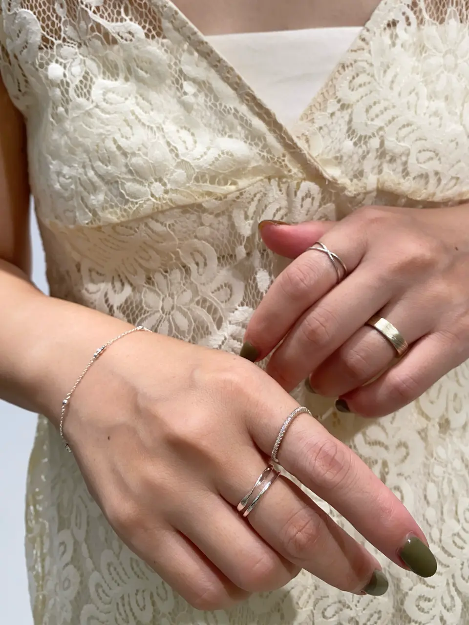 SV925〉13号アシメクロスリング - 12Twelve Agenda(トゥエルブ