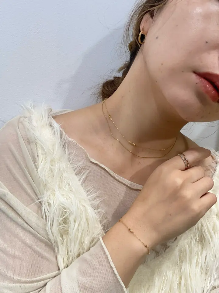 MEDIBLOG ネックレス ブラック 50cm メディブロック 磁気ネックレス