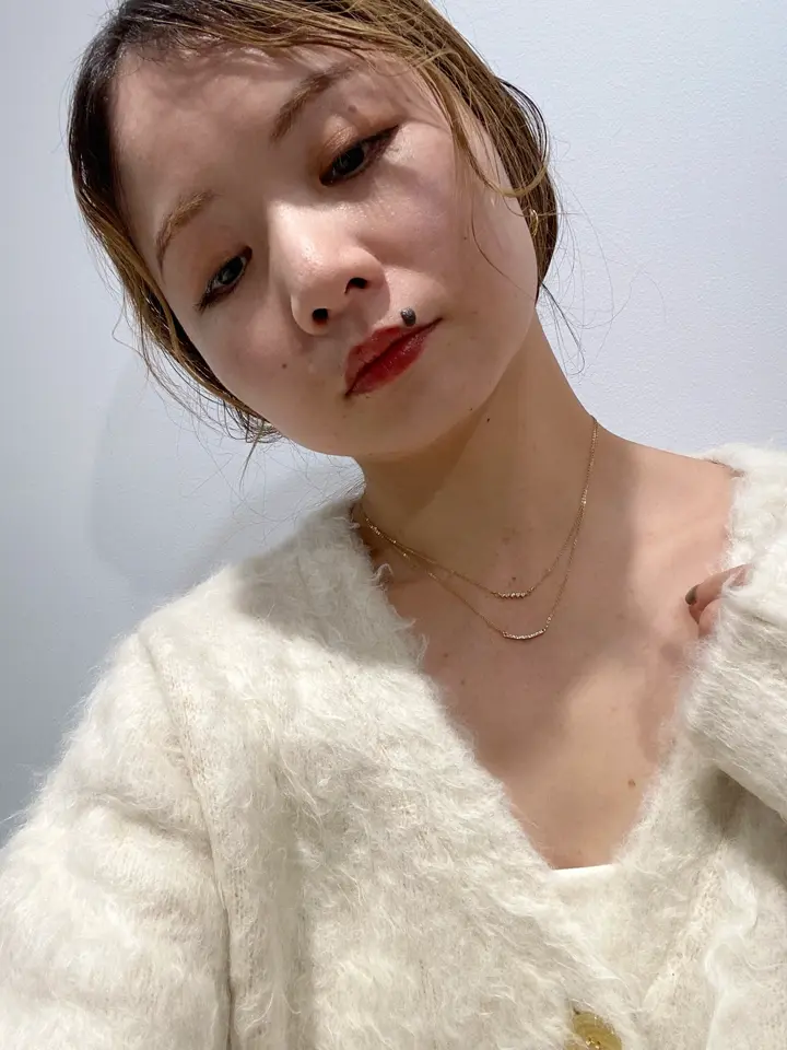 K18GP〉ソフトツイストフープピアス - 12Twelve Agenda(トゥエルブ