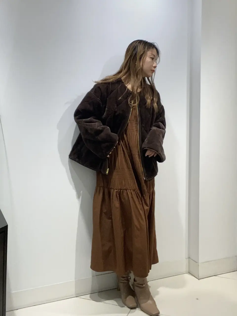 SALE】リバーシブルファーキルティングコート - 12Twelve Agenda