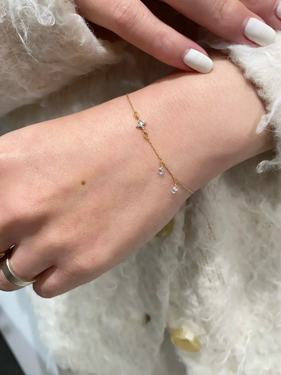 K18GP〉クローバーブレスレット - 12Twelve Agenda(トゥエルブ