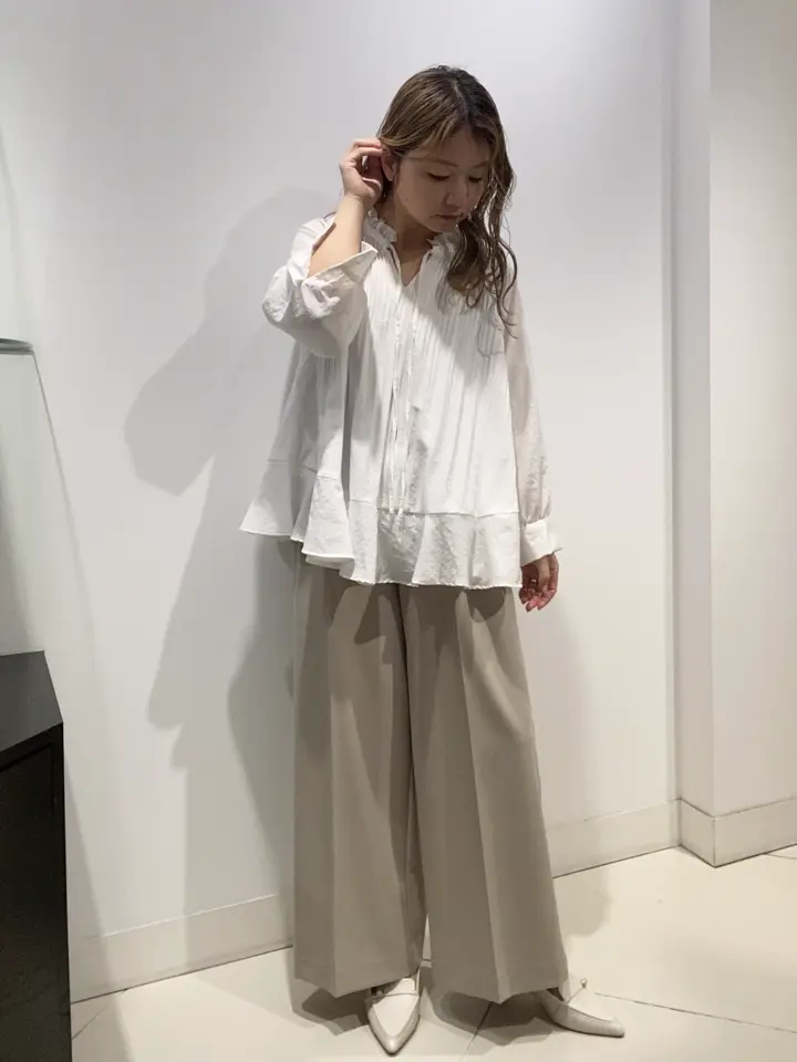 SALE】消しプリーツチュニック風ブラウス - 12Twelve Agenda