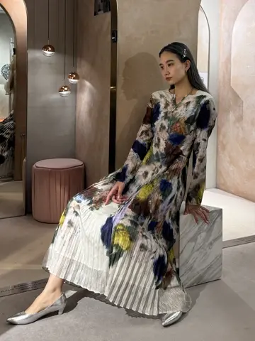 【えぬまる様】amerivintage DRESS Ameri VINTAGE（アメリ ヴィンテージ）UND SCAN FLOWER DRESS