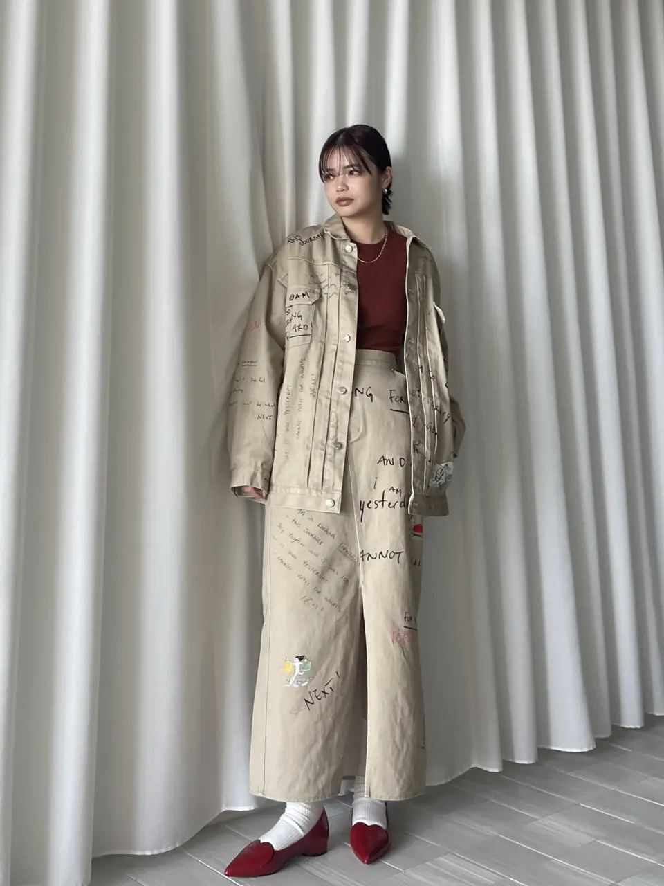 Gabrielle × Ameri 10TH HISTORY JACKET