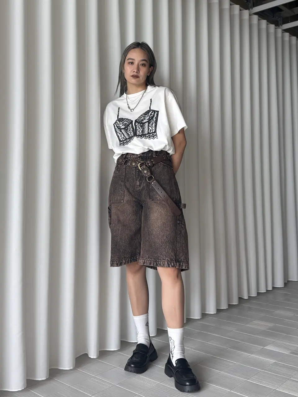 MEDI LINGERIE TROMPE L`OEIL TEE