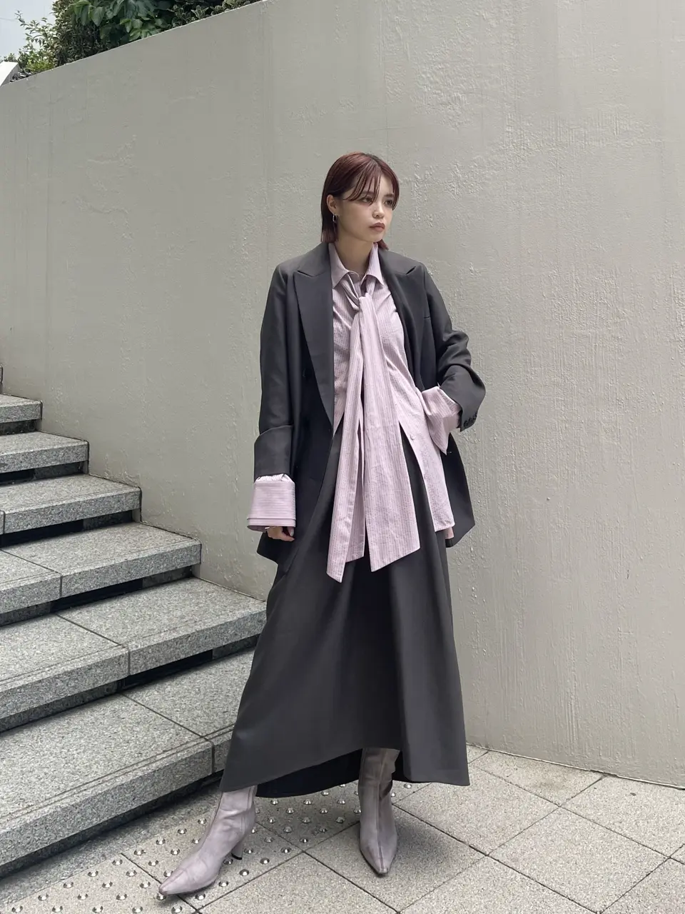 極美品✨ロートレアモン 近年モデル スカート スーツ チャコールグレー 36 S 7/22/2025のRIOの投稿